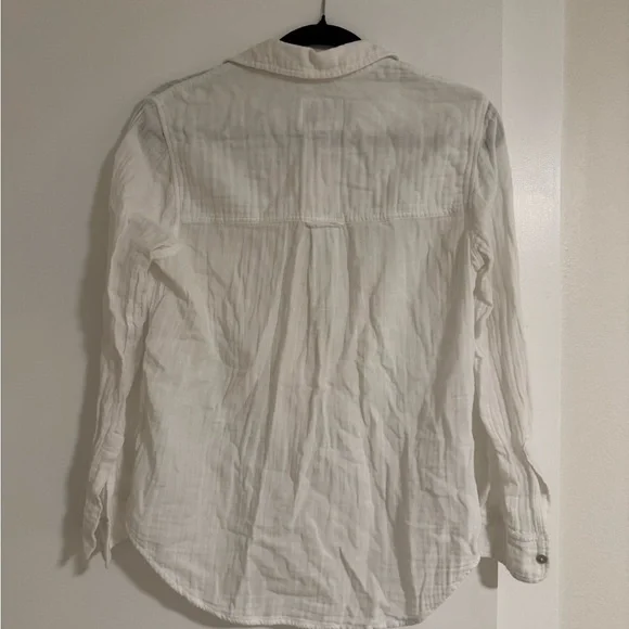 Rails White Button-Down Shirt - Picture 4 of 4